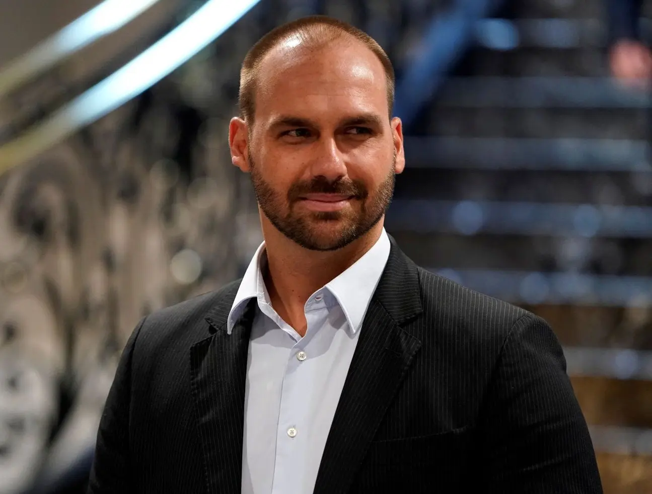 Eduardo Bolsonaro is facing criminal prosecution for alleged articulation of contacts and efforts on U.S. territory with the aim of promoting sanctions against ministers and economic measures that would affect Brazil. Photo: Reuters.