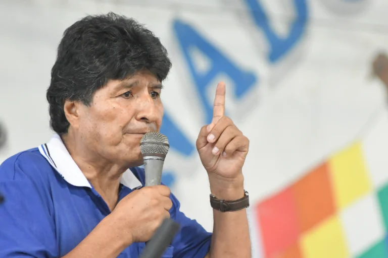 (FILE) Former President of Bolivia Evo Morales. Photo: EFE.