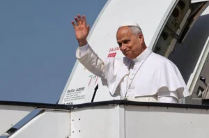 Pope Leo XIV, Tenerife, Canary Islands, migration, migrants, Las Raíces reception center, Spain, Vatican, Gambia, Senegal, Mali