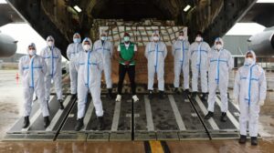 The second shipment Ebola medical countermeasures from India arrived June 2 at Africa’s Ebola Continental Supply Chain mechanism in Entebbe, Uganda Photo: X/ @AfricaCDC