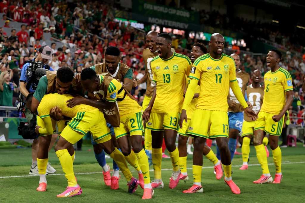 South Africa, South Korea, FIFA World Cup 2026, Group A, Monterrey Stadium, Round of 32, Bafana Bafana, football