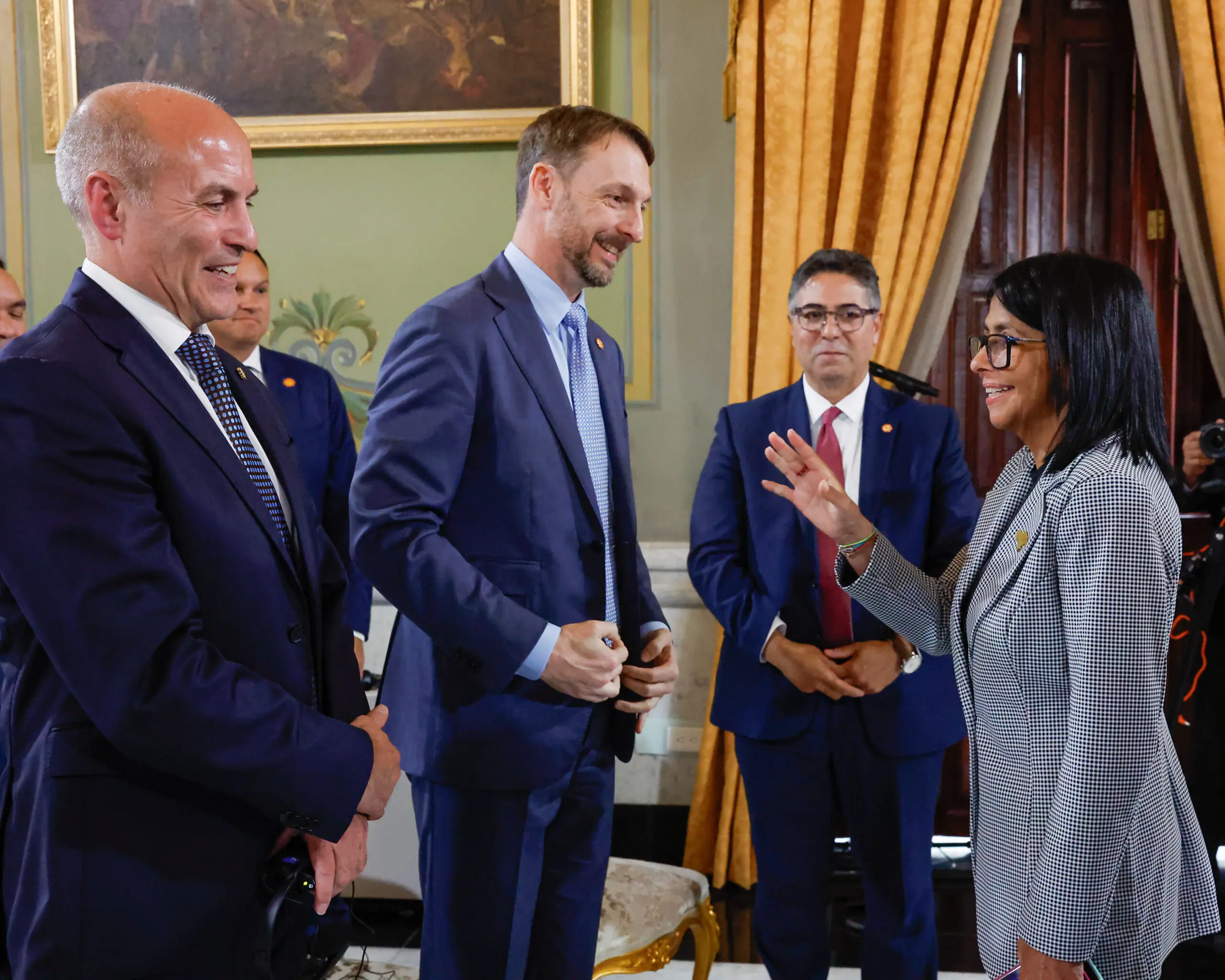 Venezuela Shell agreement, Loran gas field, Delcy Rodríguez, natural gas exports, Monagas state, energy cooperation, hydrocarbons