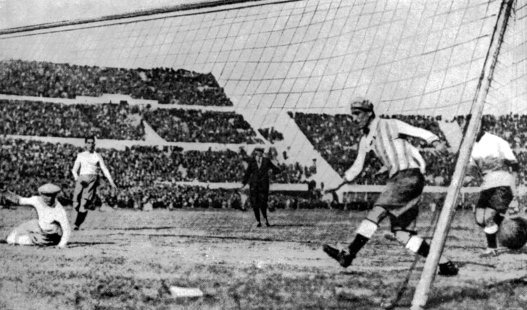 The FIFA World Cup was born in 1930 on the luminous sidewalk of Montevideo, when this sport still walked barefoot through the mists of modernity and the world began to discover a common stage capable of bringing all nations together.