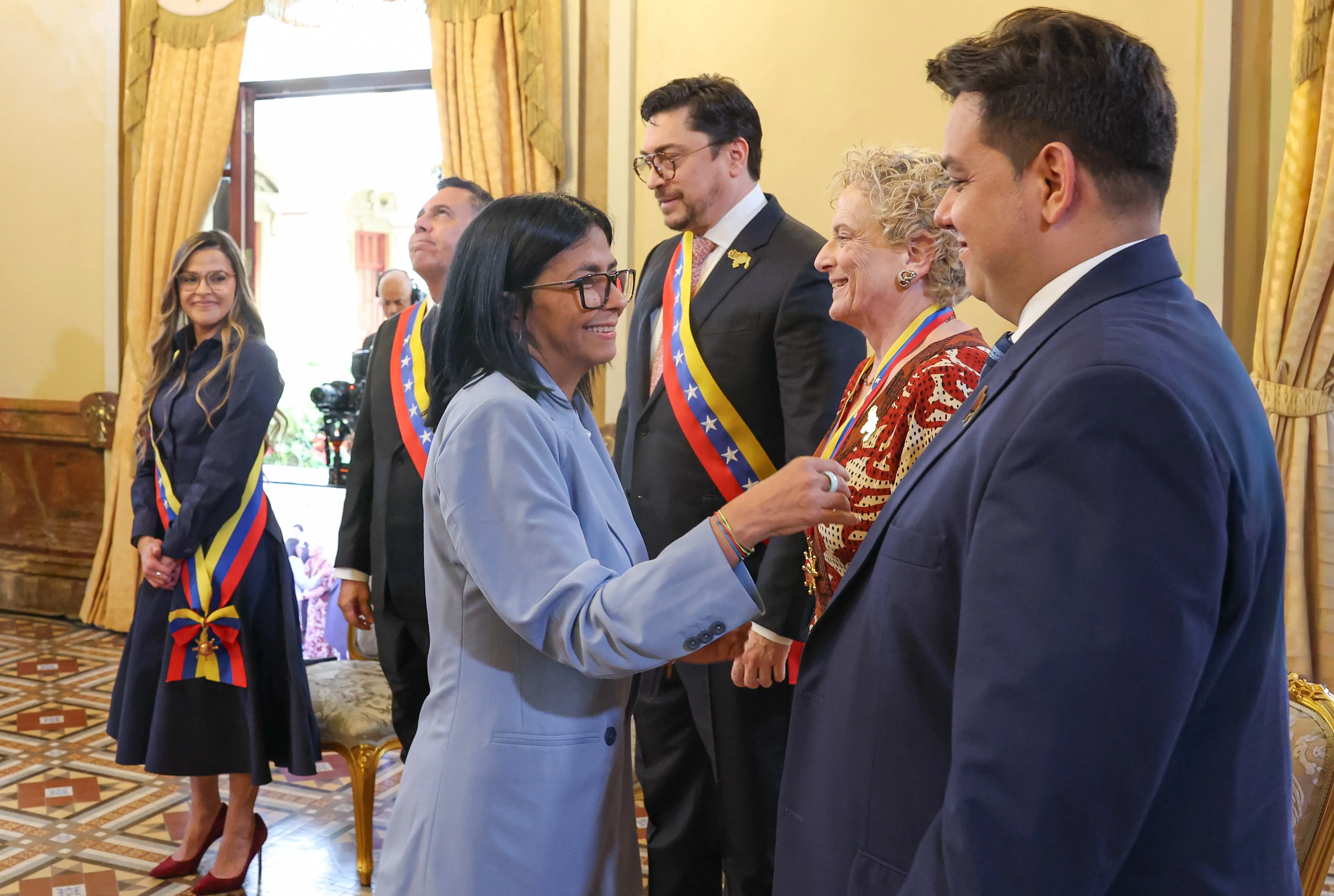 Delcy Rodríguez stressed that Venezuela will continue to reaffirm the validity of this tool in all forums. Photo: Venezuelan Presidential Press.