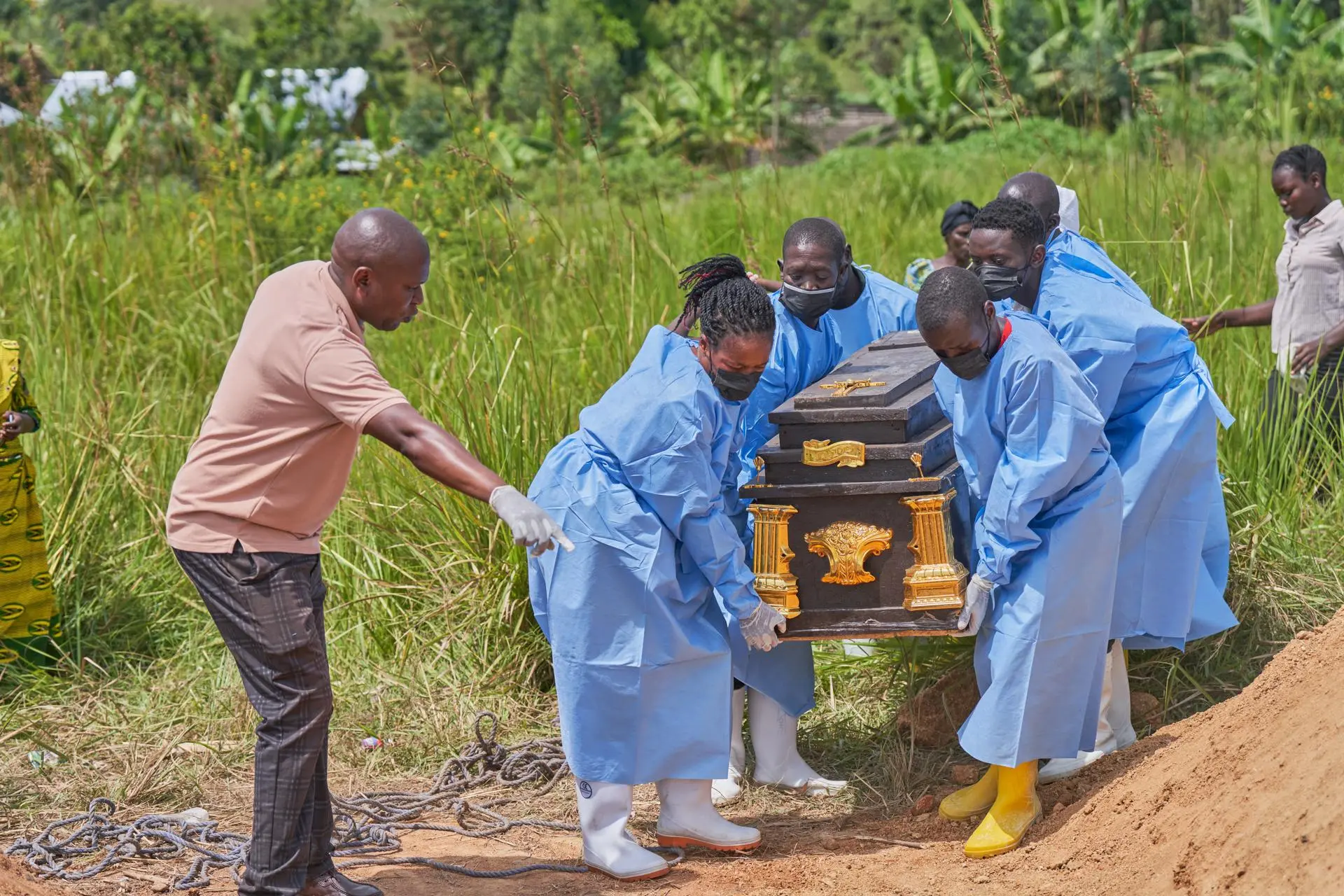 The World Health Organization declared on 17 May that this outbreak constitutes an International Public Health Emergency. Photo: EFE.