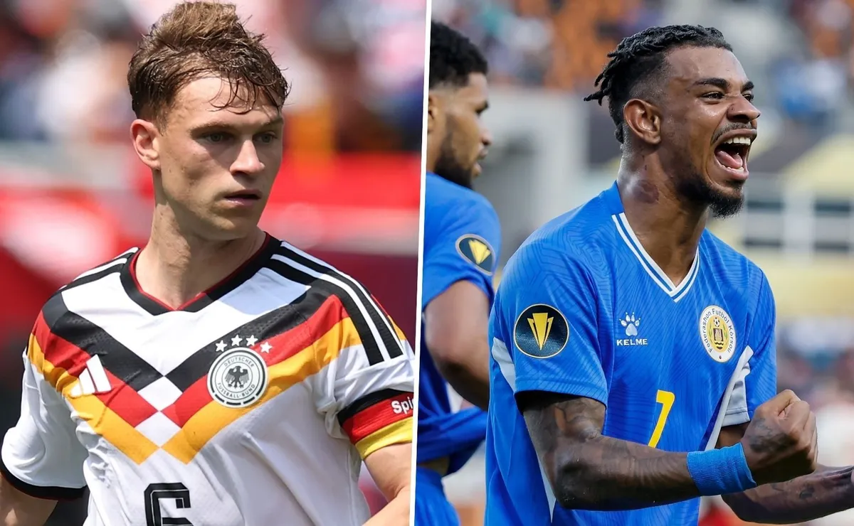 Germany 7-1 Curacao Kai Havertz double goal celebration