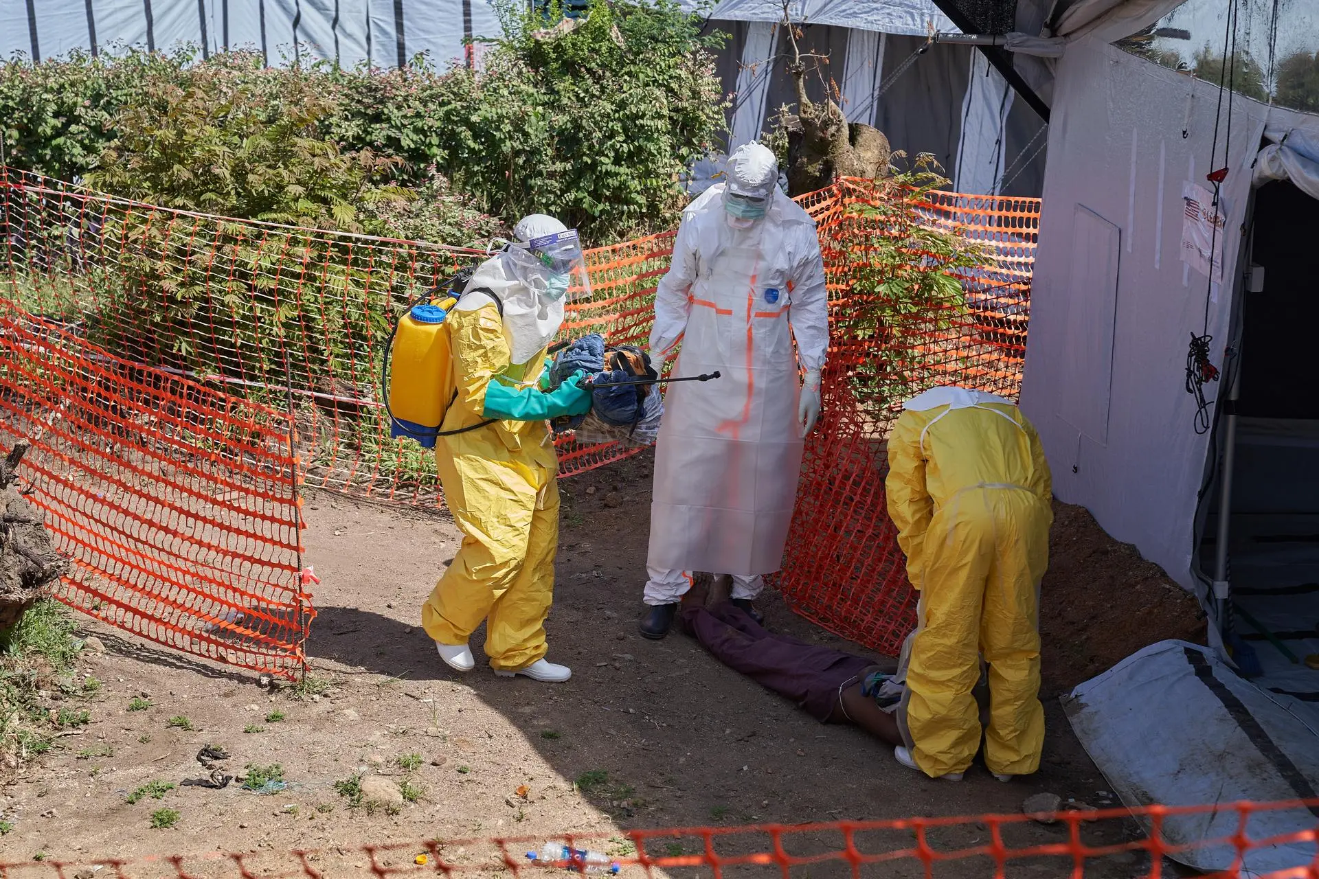 The Ebola outbreak in eastern DRC exceeds 676 cases and spreads to new health areas and Uganda, despite containment efforts. Photo: EFE.