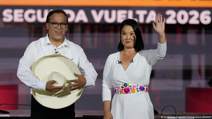 Peru’s presidential candidates held their final rallies in Lima ahead of the June 7 runoff election. Photo: AP