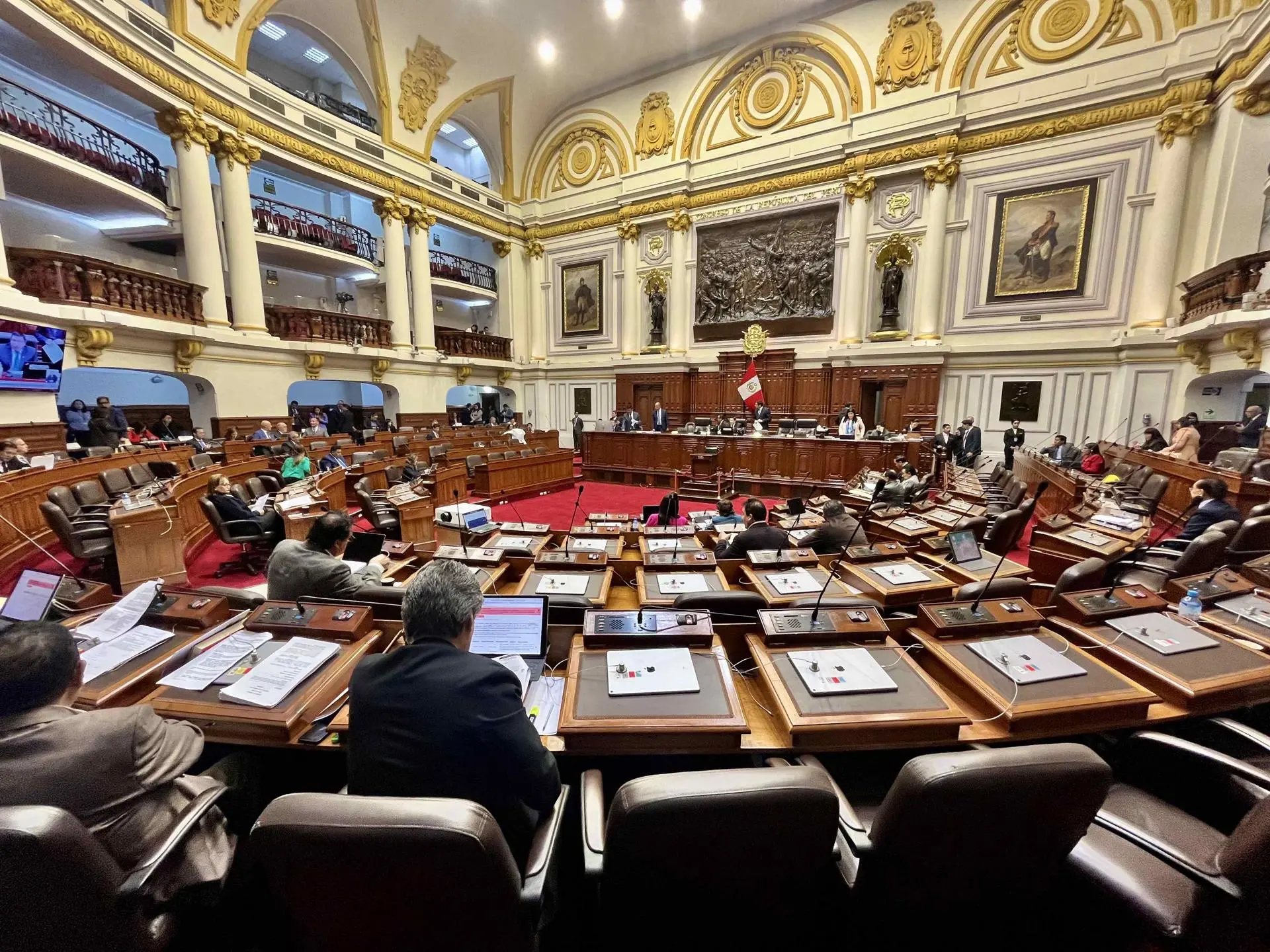 (FILE) Peruvian Parliament. Photo: EFE.