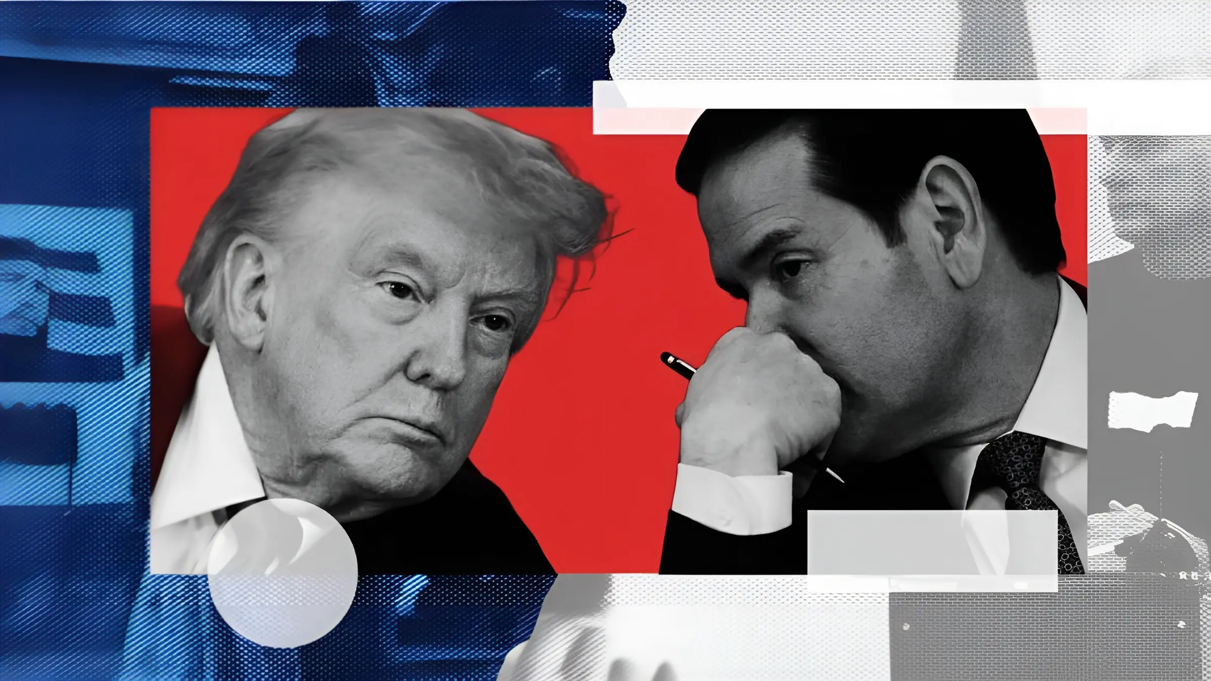 Marco Rubio y Donald Trump. Photo: El Tiempo.