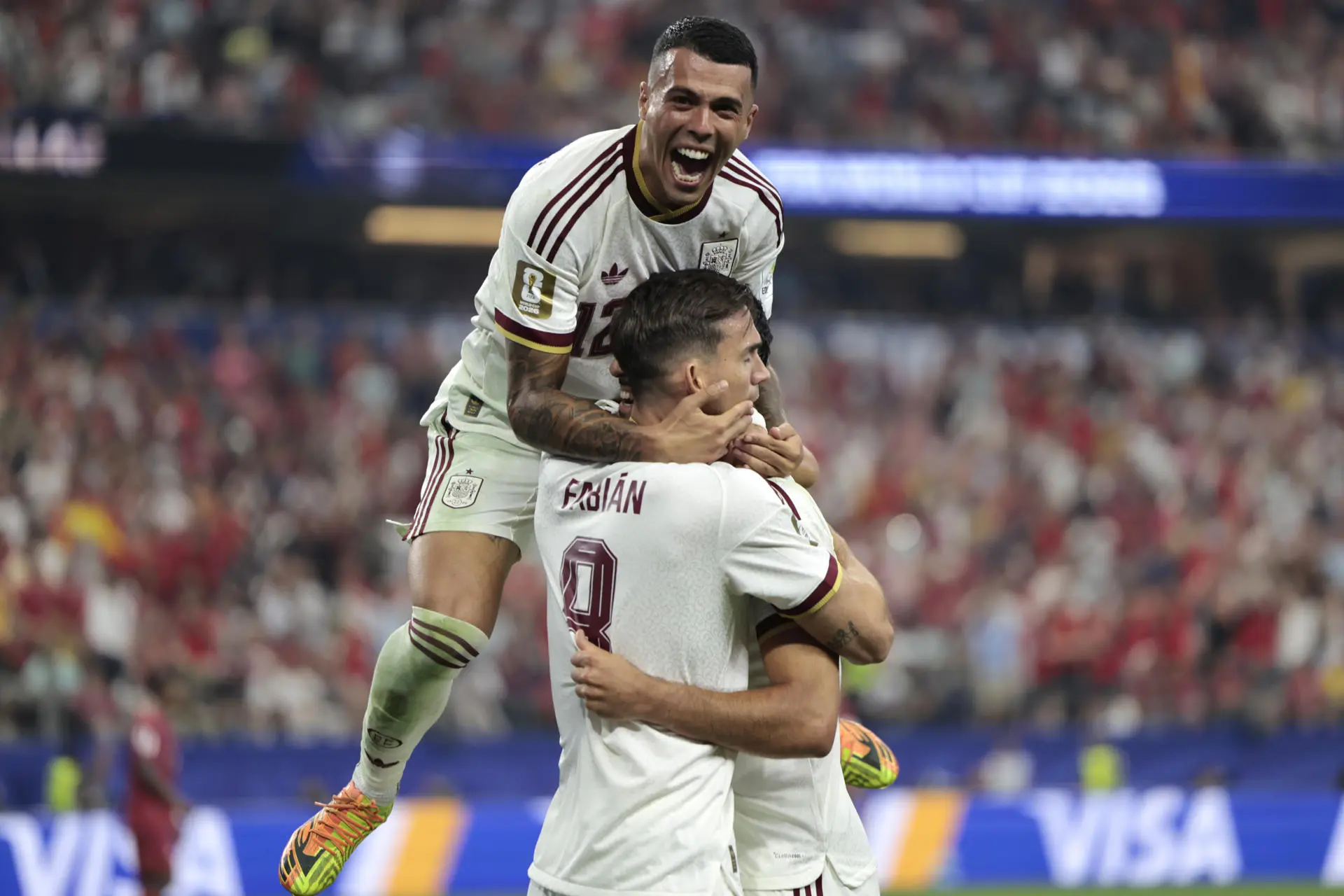 With this triumph, Spain advanced to the quarterfinals and continues on its path in search of the world title, while Portugal was eliminated from the World Cup. Photo: EFE.