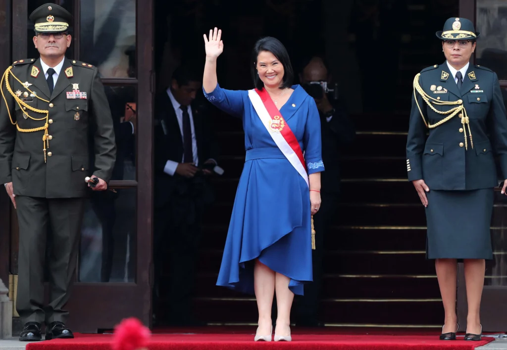 Keiko Fujimori is the nineth Peruvian ruler in the last ten years. Photo: EFE.