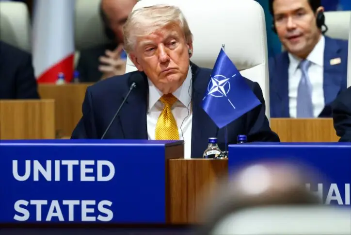 Donald Trump, Spain, NATO summit, Pedro Sánchez, trade dispute, defense spending, Iran, U.S.-Spain relations, BlackRock.