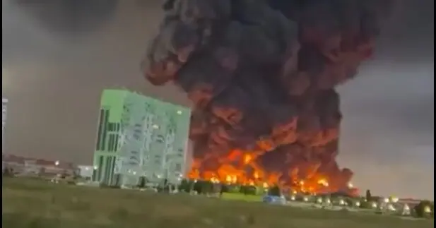 Photo: Screenshot from a video shared by President Volodimir Zelenski.