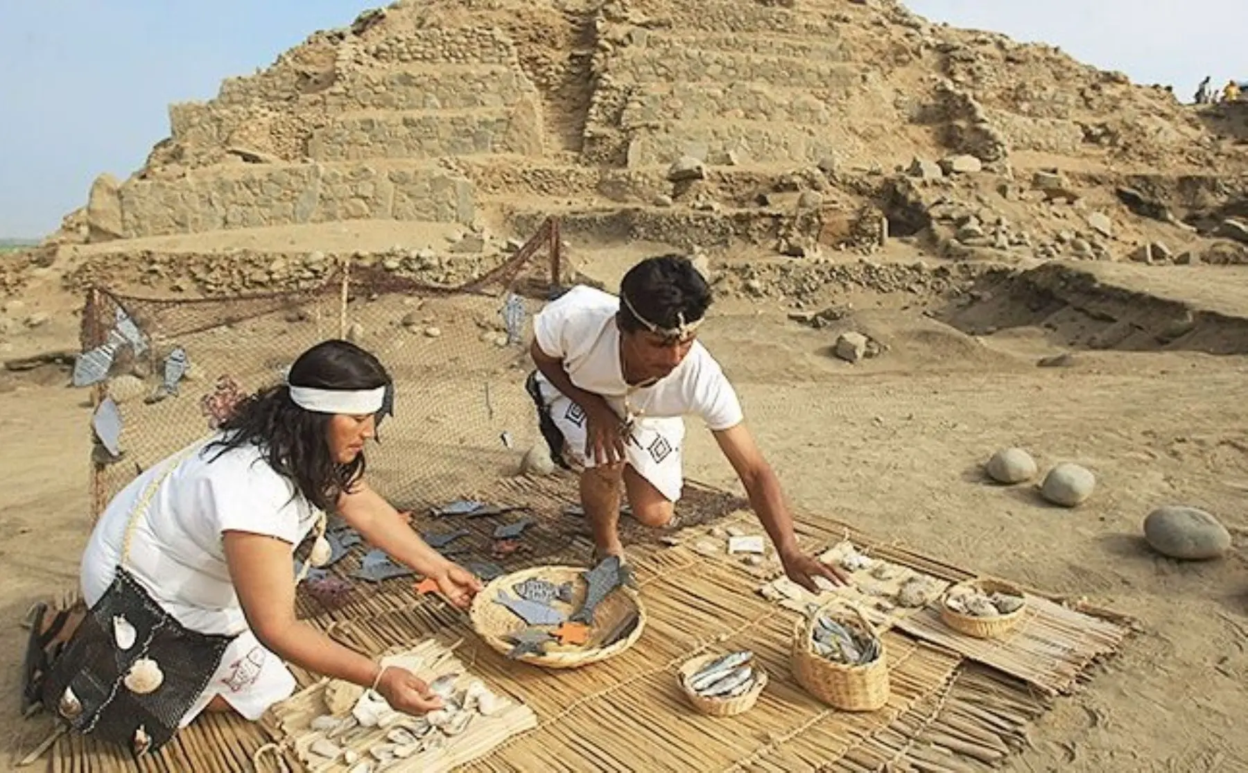 43 Ancient Figures from the Caral Civilization Discovered in Peru