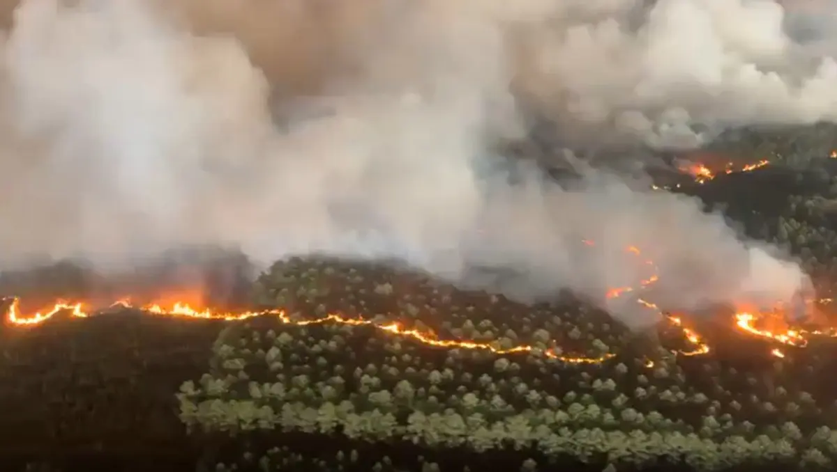 France’s Gironde Wildfire Stabilized but Conditions Remain Unfavorable