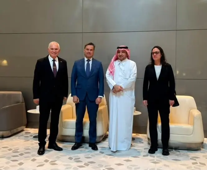 Minister Félix Plasencia arrives in Qatar to convey condolences following the passing of the Father Emir. Photo: X/ @Cancilleria_ve