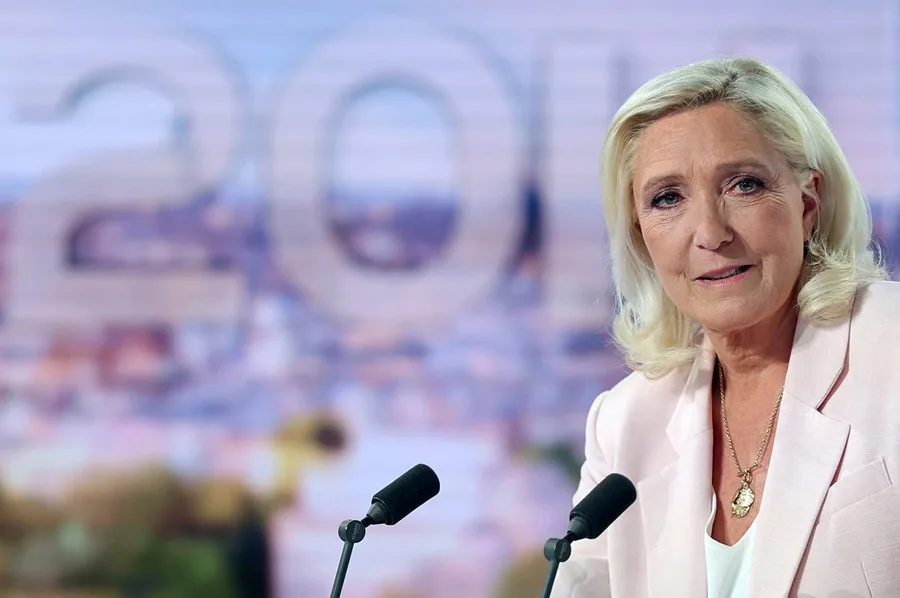 (FILE) French Far‑right politician Marine Le Pen. Photo: EFE.