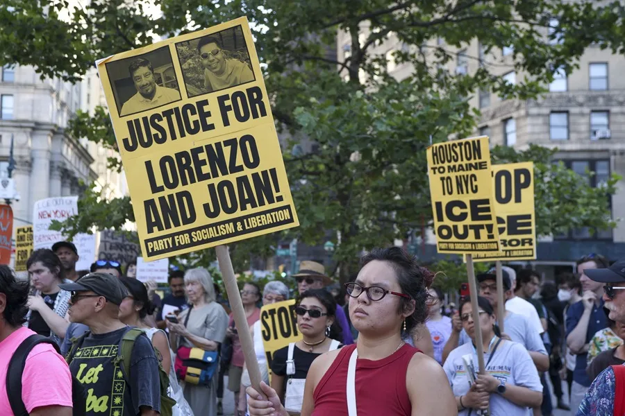 ICE, U.S. immigration enforcement, migrant death, Florida, St. Augustine, Lorenzo Salgado Araujo, Joan Sebastián Durán Guerrero, Donald Trump, DHS, Human Rights Watch.