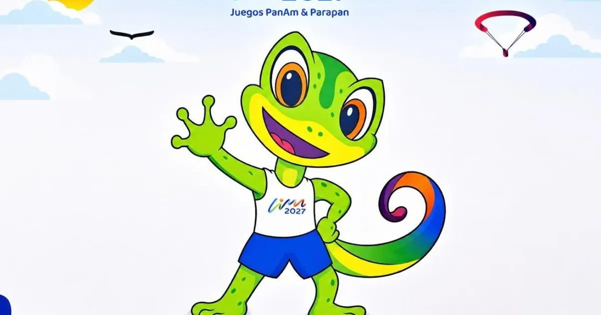 Peruvian Reptile is Mascot of the 2027 Pan American and Parapan American Games