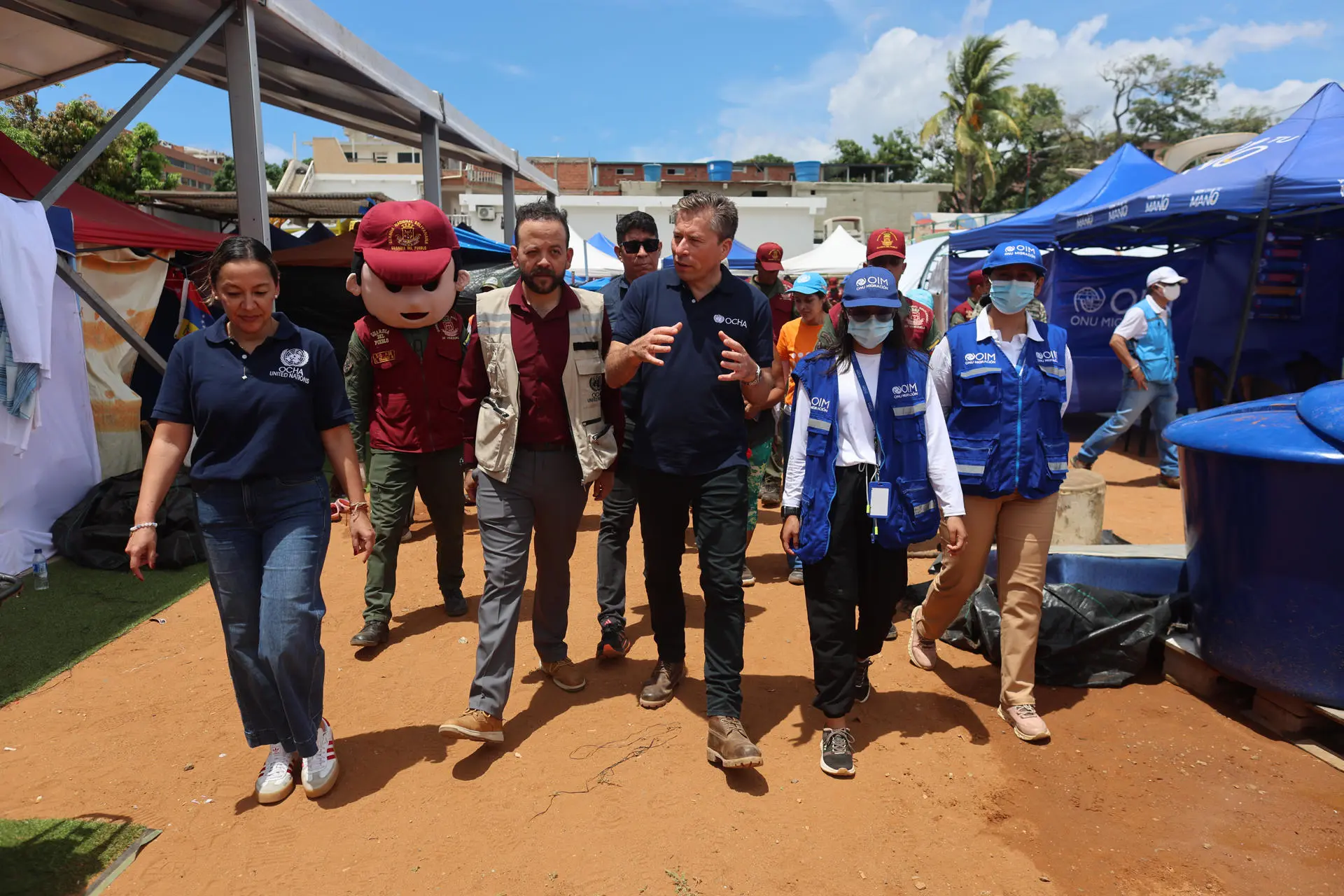 Senior UN official Tom Fletcher said that they will insist on humanitarian exceptions to ensure that no aid is subject to sanctions. Photo: EFE.