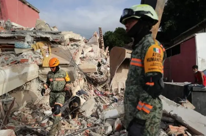 Venezuela Mexico aid arriving at Maiquetía airport