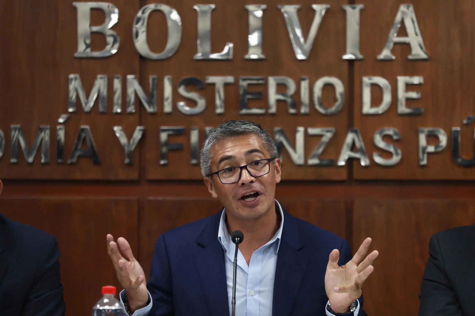 The final amount of the credit agreement represents a significant downsizing from the figures initially communicated by the government of Rodrigo Paz. Photo: EFE.