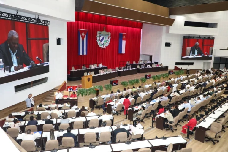 Cuban Parliament reforms session discussing 2026 economic program
