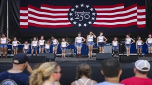 US independence 250 anniversary celebration at Mount Rushmore