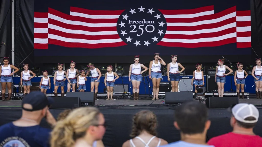 US independence 250 anniversary celebration at Mount Rushmore