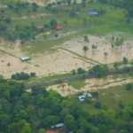 Arauquita is one of the most affected municipalities, with a preliminary report of more than 4,400 families affected in 66 rural districts. Photo: X/ @UNGRD
