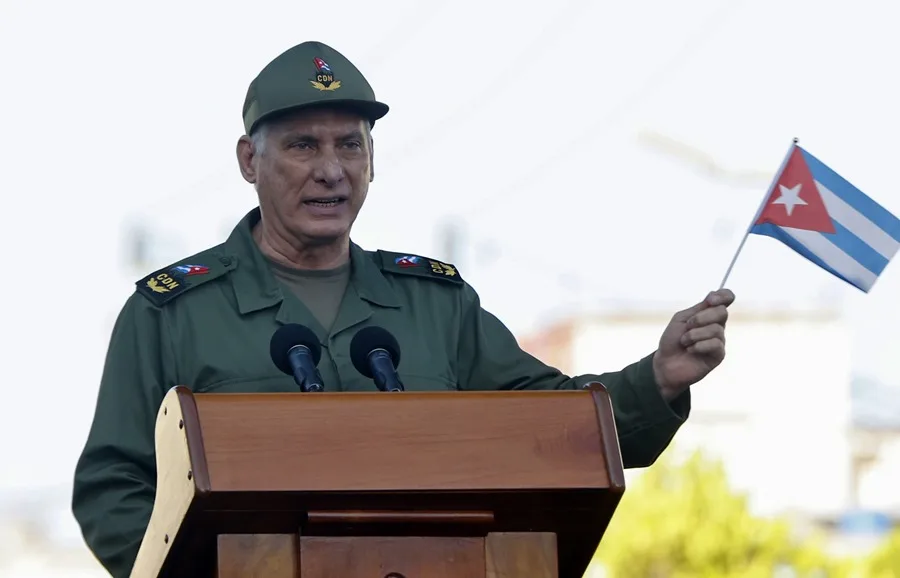 (FILE) Cuban President Miguel Diaz-Canel. Photo: EFE.