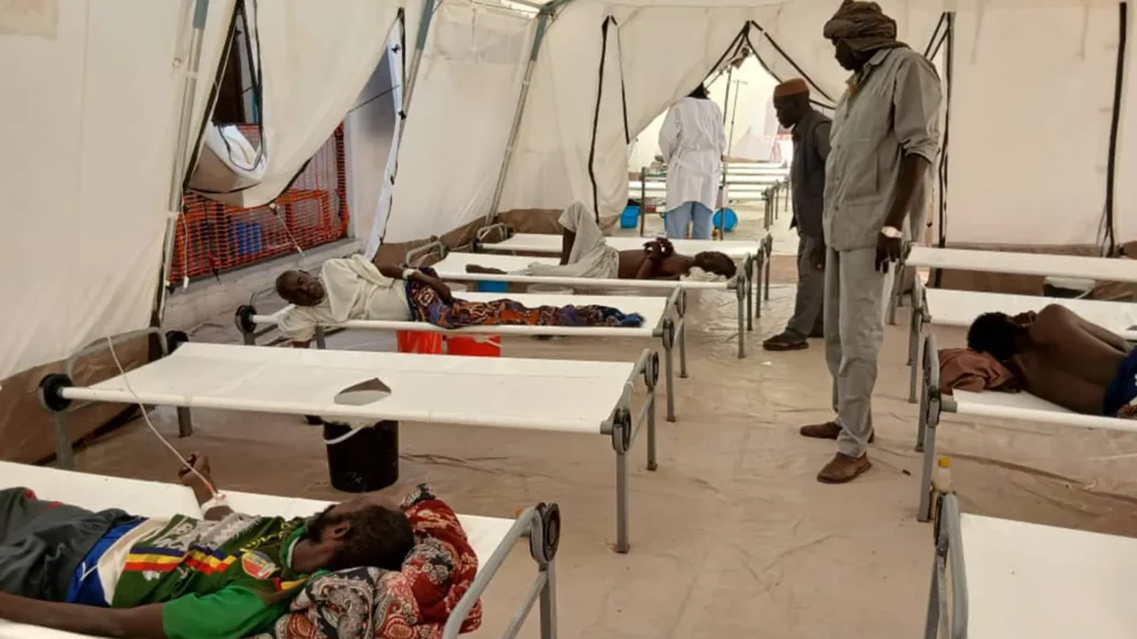 According to government figures, more than 124. 1,400 people contracted cholera and 3,500 died during the latest outbreak, which occurred between July 2024 and March 2026. Photo: MSF.