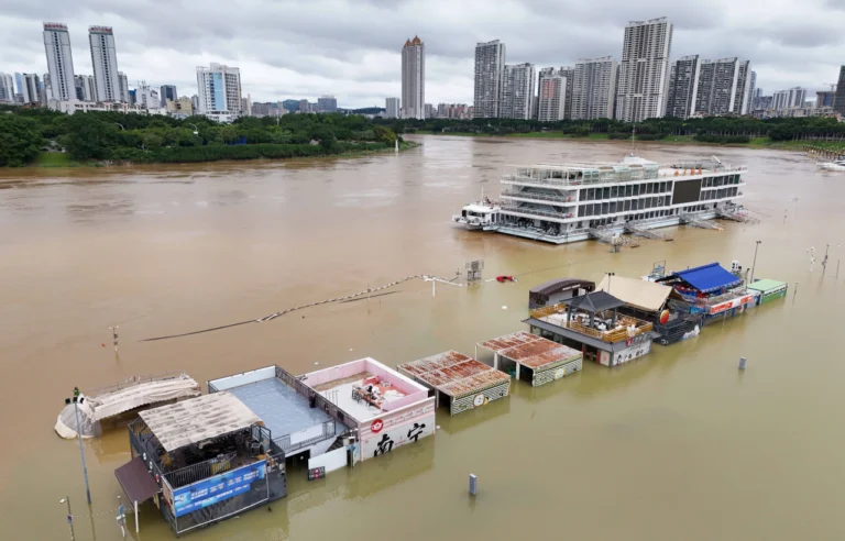 Nicaragua solidarity with China after floods and factory fire