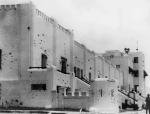 Moncada assault in Santiago de Cuba archival image