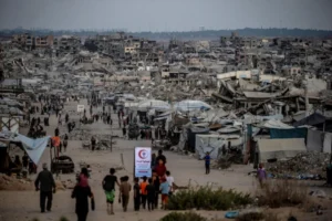 Gaza death toll surpasses 73,000 as rescue workers search destroyed buildings.