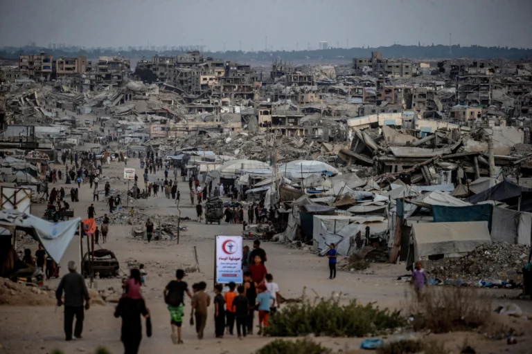 Gaza death toll surpasses 73,000 as rescue workers search destroyed buildings.