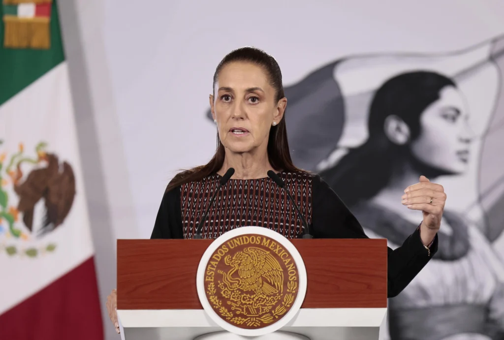 The Mexican President demanded that the U.S. administration present concrete evidence in case of supporting any criminal charge against Mexican citizens. Photo: EFE.