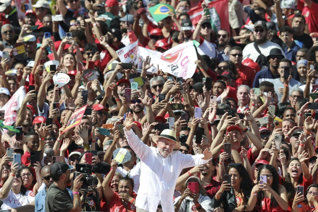 The electoral map reflects how the leftist party seeks to combine different political forces to strengthen Lula’s candidacy. Photo: EFE.