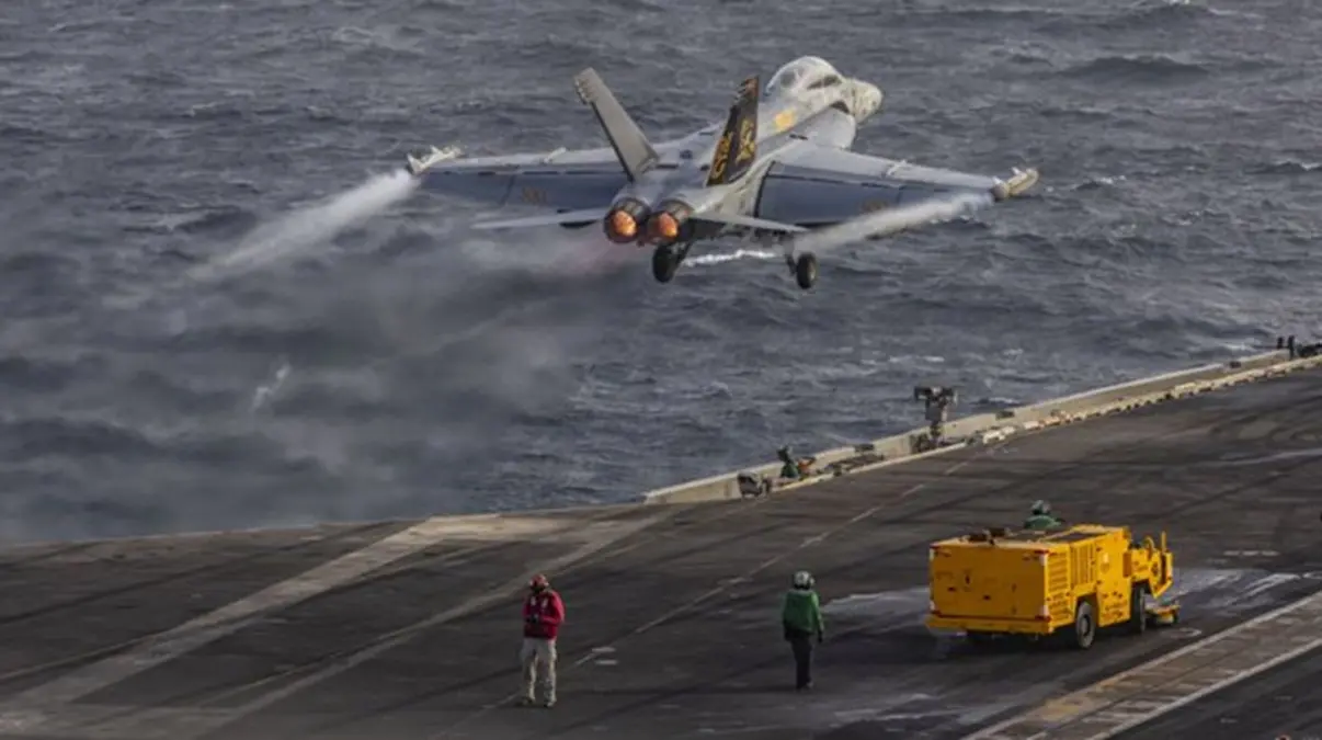 U.S. Deploys New Aircraft Carrier to Mideast