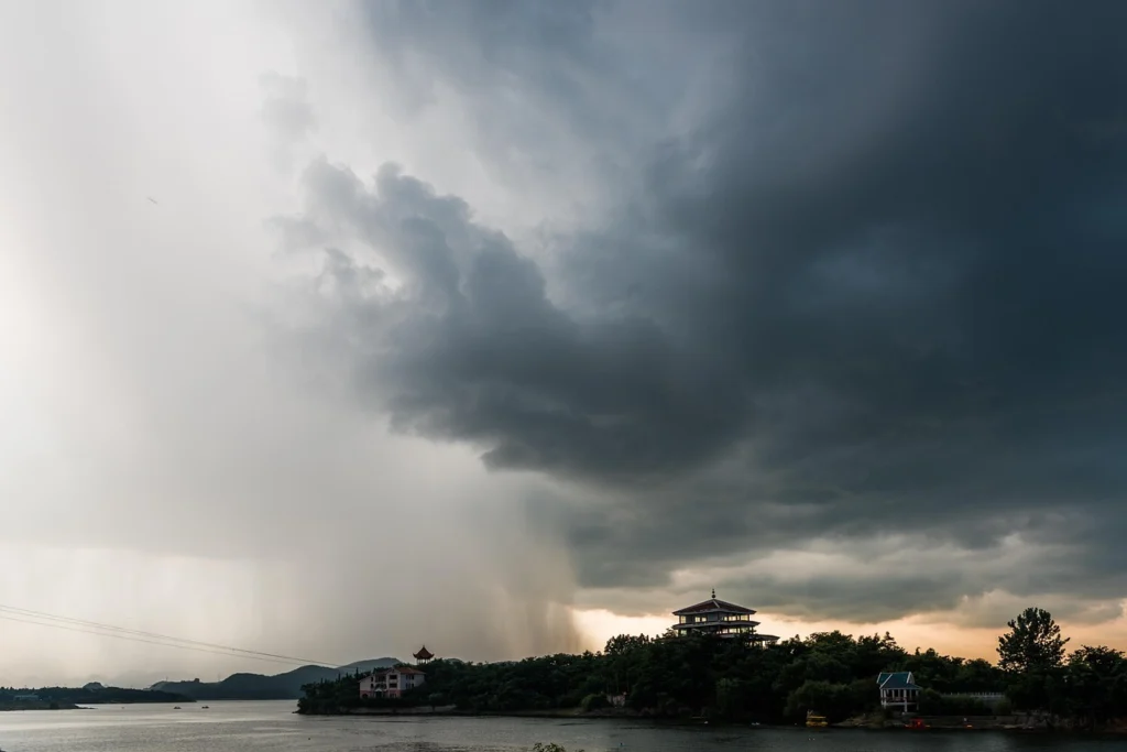 The phenomenon, characterized by a rapid deepening of atmospheric pressure, will impact with storms, hail fall and wind gusts. Photo: SGM.