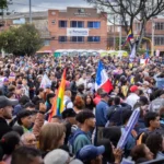 Colombian Social movements consider the rise of the extreme right a dangerous advance in the process of fascistization of Colombian society as part of an hegemonic offensive on the region. Photo: X/@heinergaitan.