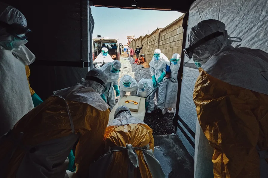 Health workers respond to the Ebola outbreak in the Democratic Republic of the Congo as confirmed cases near 4,000.