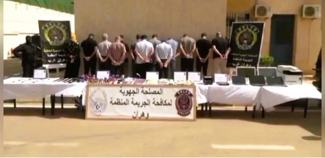 Dismantled in Algeria an International Network Dedicated to Economic Crimes
