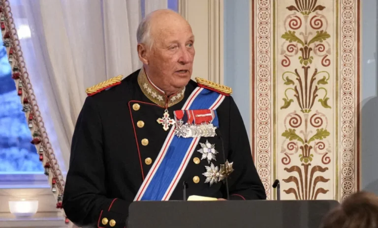 King Harald V has died