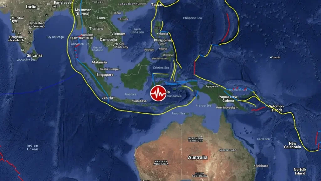 Indonesia earthqueake