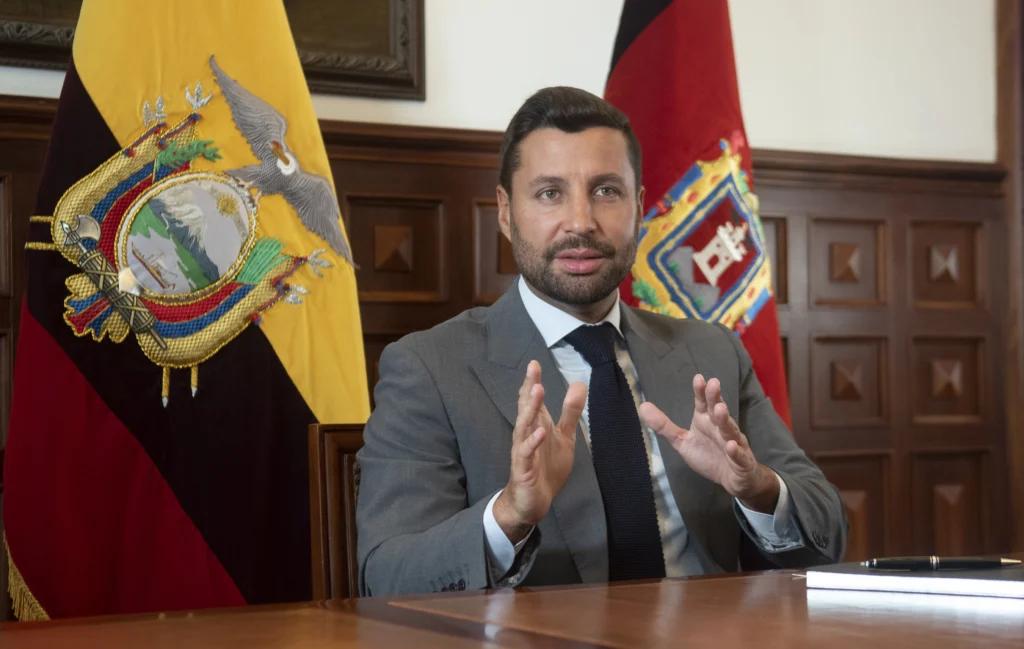 (FILE) Michele Sensi-Contugi exercised the highest authority of the Strategic Intelligence Center (CIES), the institution in charge of processing and interpreting key information intended to safeguard the integral security of the Ecuadorian state. Photo: La Nación Ecuador.