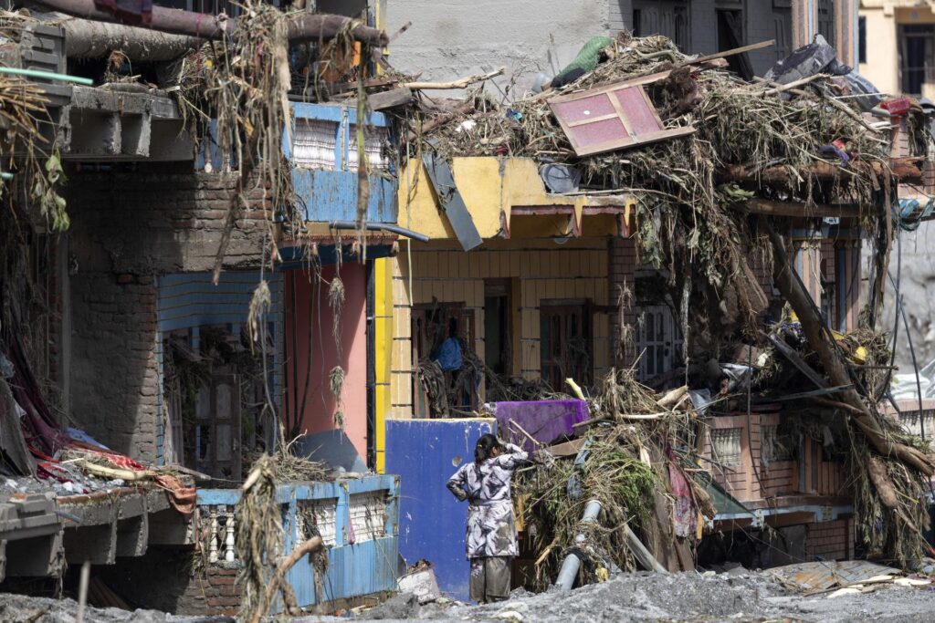 Among the missing persons are 500 foreign citizens who transited through the region. Photo: EFE.