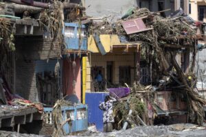 Among the missing persons are 500 foreign citizens who transited through the region. Photo: EFE.