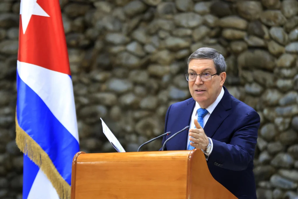 The Cuban Minister called the campaign of defamation of the U.S. press a slander and denounced Washington’s inaction. Photo: EFE.